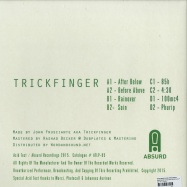 Back View : Trickfinger (John Frusciante) - TRICKFINGER (2X12 LP, GATEFOLD + MP3) - Acid Test / ATLP05