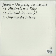 Back View : Jaures - URSPRUNG DES IRRTUMS - Die Orakel / ORKL08
