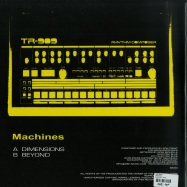 Back View : Ron Trent - MACHINES - Electric Blue / EB009