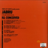 Back View : Jabru - ILL CONCEIVED LP (2LP) - Purple City Souffle / PCS003LP