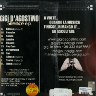 Back View : Gigi D Agostino - UNDERCONSTRUCTION 1 (SILENCE EP) (3LP) - Zyx / ZYX 20676-1