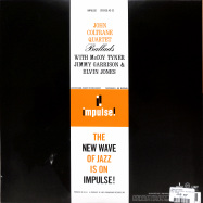 Back View : John Coltrane Quartet - BALLADS (180G LP) - Verve / 0888930