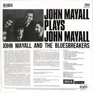 Back View : John Mayall - PLAYS JOHN MAYALL (LP) - Proper / UMCLP34