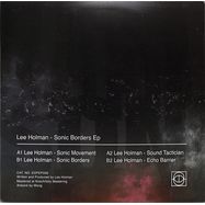 Back View : Lee Holman - SONIC BORDERS EP (180G VINYL) - End Of Perception / EOPEP006