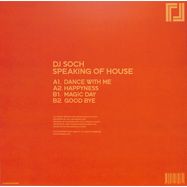Back View : DJ Soch - SPEAKING OF HOUSE EP - Four Framed Music / FOURFRAMED 004