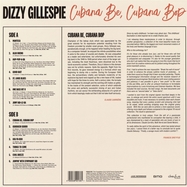 Back View : Dizzy Gillespie - CUBANA BE,CUBANA BOP (LP) - BMG Rights Mgmt GmbH / 3842136