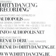 Back View : Marcus - F-BEES / MYSTIQUE - Dirty Dancing / DDR021