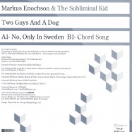 Back View : Markus Enochsen & The Subliminal Kid - TWO GUYS AND A DOG - Still Music / stillm20