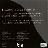 Back View : Disclosure - THE FACE REMIXES EP (DIXON REWORK) - Greco Roman / grec024rv