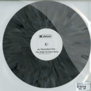 Back View : Population One - MIDNIGHT HOURS / TWO SIDES TO EVERY STORY (GREY COLOURED 10 INCH) - Delsin / X-DSR3 / DSR/X3