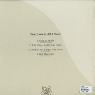 Back View : Liz Torres - YOUR LOVE IS ALL I NEED - Luxor Records / LXR002