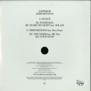 Back View : Emperor - DISPOSITIONS (WHITE 2X12 LP + MP3) - Critical Music / CRITLP11