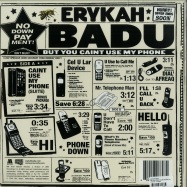 Back View : Erykah Badu - BUT YOU CAINT USE MY PHONE (LP) - Universal / 5708607