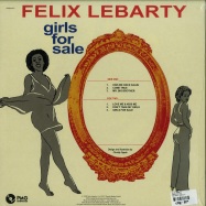 Back View : Felix Lebarty - GIRLS FOR SALE (LP) - PMG Media / PMG061LP