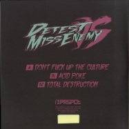 Back View : Detest & Miss Enemy - DONT FUCK UP THE CULTURE EP - PRSPCT XTRM / PRSPCTXTRM036