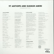 Back View : 9T Antiope & Siavash Amini - HARMISTICE (WHITE 180G LP + MP3) - Hallow Ground / 00134184