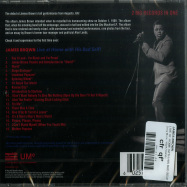 Back View : James Brown - LIVE AT HOME WITH HIS BAD SELF (CD) - Sony Music / 60257764561