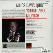 Back View : Miles Davis - ROUND ABOUT MIDNIGHT (180G LP) - Jazz Images / 1083088EL1
