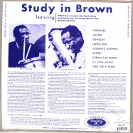 Back View : Clifford Brown & Max Roach - A STUDY IN BROWN (180G LP) - Verve / 0735244