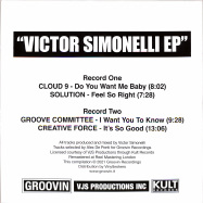 Back View : Various Artists - VICTOR SIMONELLI EP (2X12 INCH) - Groovin / GR-1276