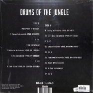 Back View : MED & Guilty Simpson - DRUMS OF THE JUNGLE (INSTRUMENTALS) (LP) - Bang Ya Head / BYH011