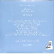 Back View : Baris K - VALHALLA - Live At Robert Johnson / Playrjc 079