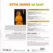 Back View : Etta James - AT LAST! (180G, DELUXE GATEFOLD  LP) - Green Corner / 200904