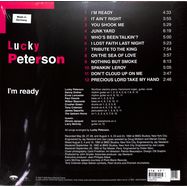 Back View :  Lucky Peterson - I M READY (2LP) - Emarcy Records / 4548001