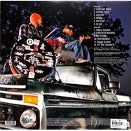 Back View : Left Lane Cruiser - JUNKYARD SPEEDBALL (Red & Black Smashed LP) - Alive / LPALIVC118