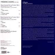 Back View : Argerich,Martha/Dutoit,Charles/OSM / Frederic Chopin - KLAVIERKONZERTE 1 & 2 (2LP) - WARNER CLASSICS / 9029580171