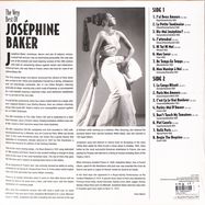 Back View : Josephine Baker - VERY BEST OF JOSEPHINE BAKER (LP) - Not Now / CATLP261