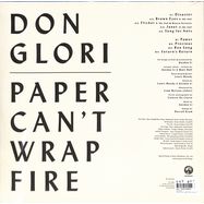 Back View : Don Glori - PAPER CAN T WRAP FIRE (orange LP) - MR BONGO / MRBLPO322