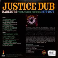 Back View : Various Artists - JUSTICE DUB: RARE DUBS 1975-1977 (LP) - Jamaican Recordings / JRLP054