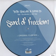 Back View : Bob Sinclar & Cutee B - SOUND OF FREEDOM (PICTURE DISC) - Legato / LGT5117