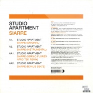 Back View : Studio Apartment - SIARRE - Defected / DFTD199