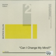 Back View : Beatrice Dillon - CAN I CHANGE MY MIND? - Boomkat Editions / bk12x1202