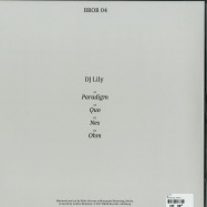 Back View : DJ Lily - EP - BROR Records / BROR04