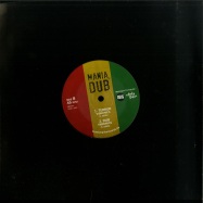 Back View : Vibronics - RED, GOLD & GREEN / TERROR (10 INCH) - MANIA DUB / MD004
