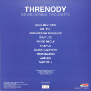 Back View : Threnody - BEWILDERING THOUGHTS (LTD COLOURED LP) - Redrum Recordz / RED057