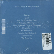 Back View : Hollie Kenniff - THE QUIET DRIFT (CD) - Western Vinyl / WV225CD / 00146449