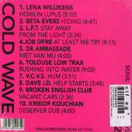 Back View : Various Artists - COLD WAVE 2 (CD) - Soul Jazz / SJRCD485 / 05210092
