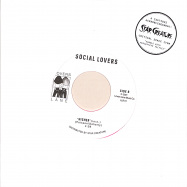 Back View : Social Lovers - HIGHER (7 INCH, NEON PINK VINYL) - Star Creature / LLR01