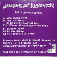 Back View : Simone De Kunovich - ADDIO MONDO NUOVO - Mule Musiq / Mule Musiq 282