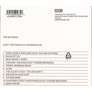 Back View : The National - FIRST TWO PAGES OF FRANKENSTEIN (CD) - 4AD / 05240852