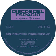 Back View : Tom Carruthers - FORCE CONTROL EP - Dde Signature Tracks / DDE-ST002