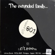 Back View : V/A (Pheek, Ali Kahn, Luke & Lazo ,Marc Ashken) - EXTENDED FAMILY EP - Leftroom001