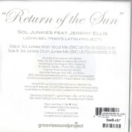 Back View : John Beltran pres. Sol Junkies ft. Jeremy Ellis - RETURN OF THE SUN (7INCH) - Groovia Sound Project / groovia005