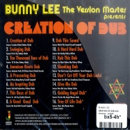 Back View : Bunny Lee - CREATION OF DUB (CD) - Jamaican / jrcd040