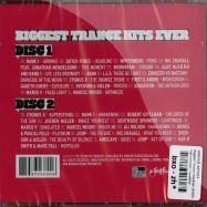 Back View : Various Artists - Biggest Trance Hits Ever (2xCD) - High Contrast / hcrcd023
