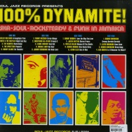 Back View : Various Artists - 100% DYNAMITE! (2LP) - Soul Jazz records / sjrlp40 / 05116931